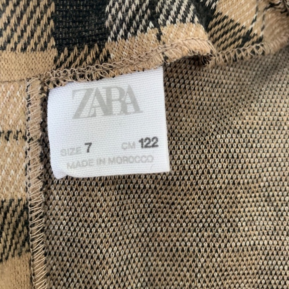 NWOT Zara plaid jumpsuit - Picture 4 of 4
